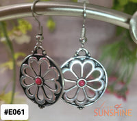 Flower Wheels Earrings