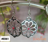 Flower Wheels Earrings