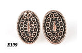 E199 Just A Flicker Copper Post Earring